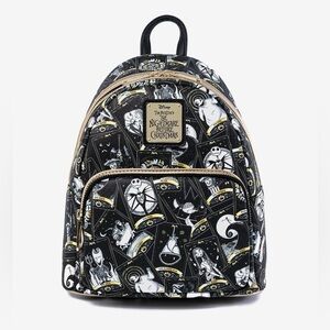 NWT Loungefly Disney Nightmare Before Christmas Tarot Backpack